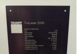 Лазерный станок с ЧПУ TruLaser 2030 Fiber