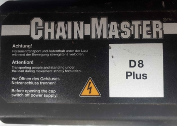 Цепная лебедка электрическая Chain Master D8PLUS 250 KG - 4M/MIN