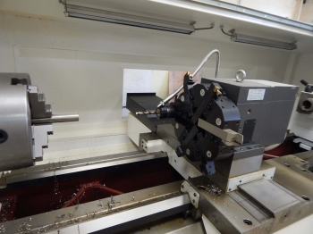 Токарный станок с ЧПУ Fanuc "CKE6150Z/1500" (6 поз. рев. гол)