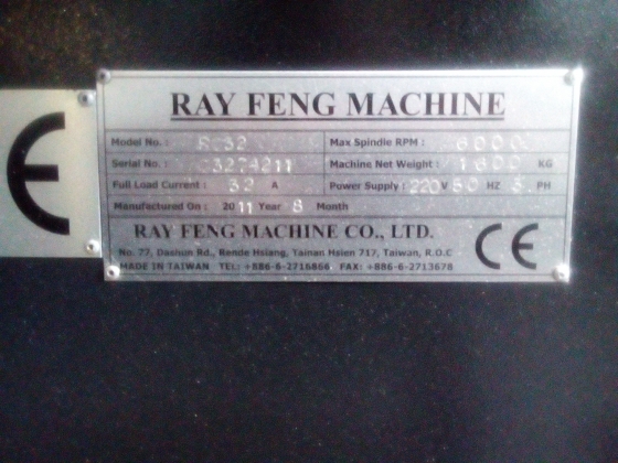 Токарный автомат продольного точения с ЧПУ RAY FENG RC-32