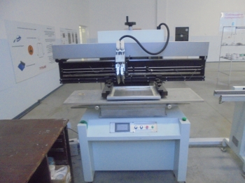 Нанесение пасты (sinoever EW-3288L stencil printer )
