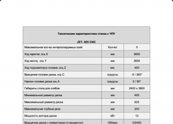 JET 625 CNC: Фрезерной-мостовой станок чпу