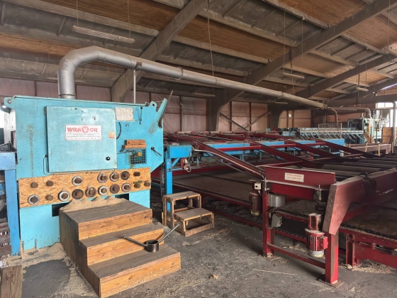 Линия лесопиления высокой производительности WRAVOR (Словения)