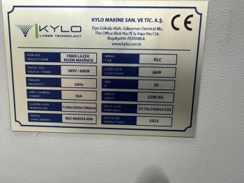 Лазер 6 кВт со сменным столом kylo Турция