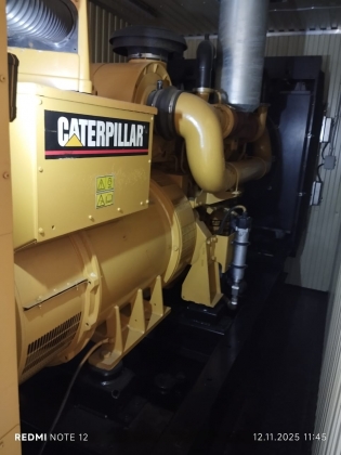 Дизельный генератор (ДЭС, ДГУ) CAT C18 473кВт в контейнере