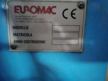 Координатно-пробивной пресс  EUROMAC, ZX1250/30 CNC-2000