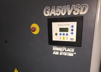 Маслозаполненный винтовой компрессор GA 50 VSD, Бельгия