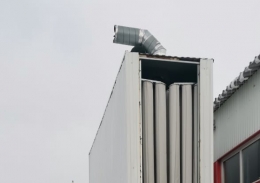 Аспирационные установки с возвратом теплого воздуха IMAC
