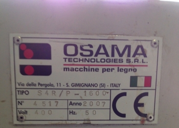 Линия клеенанесения OSAMA (Италия).