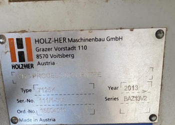 Станок с чпу HOLZHER PRO MASTER 7125