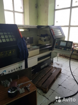 Токарный станок CKE6150Z/1000 с ЧПУ