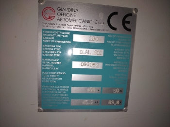 Автоматический окрасочный станок Giardina 601