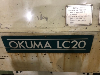 Токарный станок с ЧПУ OKUMA LC 20 , пр-во Япония