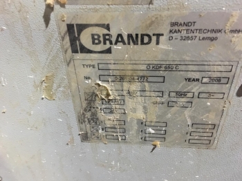 Кромкооблицовочный станок "Brandt"
