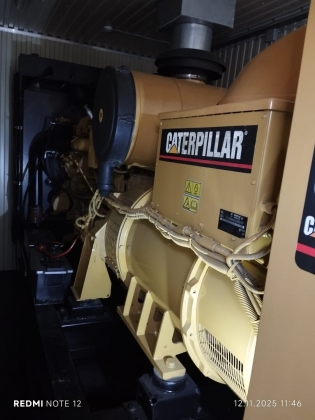 Дизельный генератор (ДЭС, ДГУ) CAT C18 473кВт в контейнере