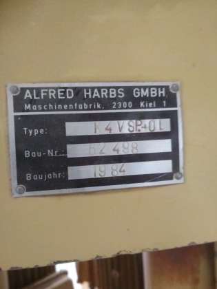 Станок для выборки фальца по периметру Harbs K 4 V SP+OL
