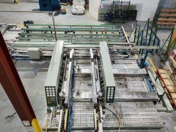 Линия обработки кромки стекла + мойка