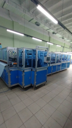 Оборудование для производства халатов из нетканых материалов