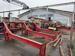 Линия лесопиления высокой производительности WRAVOR (Словения)