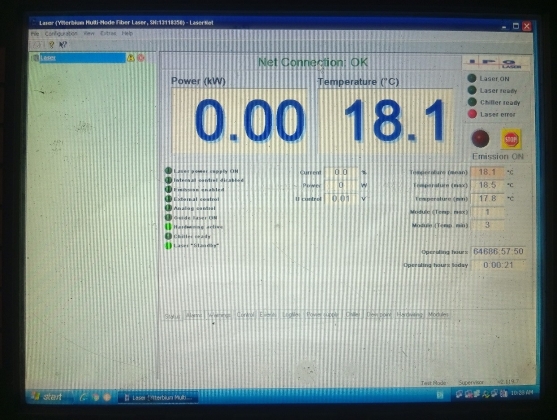 Оптоволоконный лазер ermaksan SM 3000х1500 2000W