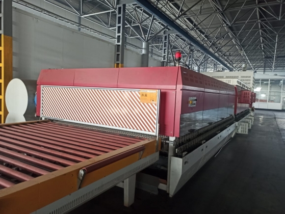 Печь для закалки стекла модель North Glass AG-12B5017R с секцией гнутья