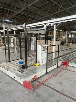 Поточная линия для производства корпусной мебели