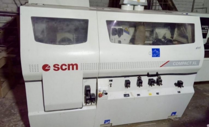 ЧЕТЫРЕХСТОРОННИЙ СТРОГАЛЬНЫЙ СТАНОК SCM COMPACT XL