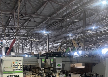 Поточная линия для производства корпусной мебели