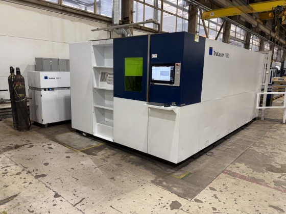 Лазерный станок Trumpf TruLaser 1030, мощность 3 кВт, 2021