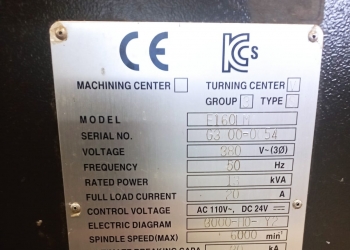 Токарный станок с чпу Hyundai WIA E160LMA