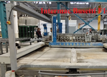 Линия по горизонтальной 4-х сторонней обработке кромки стекла с горизонтальной моечной машиной