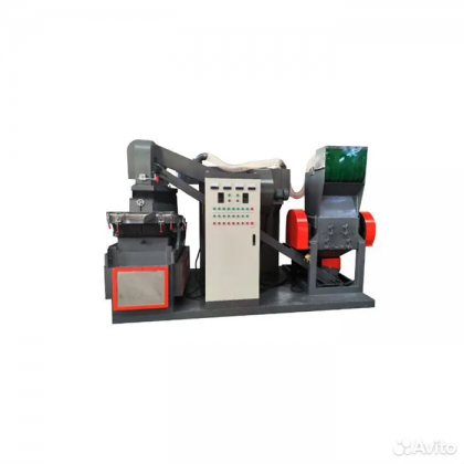 Линия переработки медного и алюминиевого кабеля Модель-600 мощностью 49кВт.