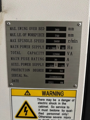 Токaрный станок с ЧПУ STMSI TK36S