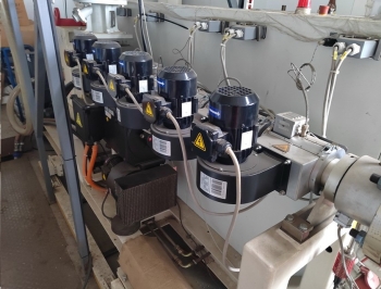 Линия по производству армированного полиэтилена