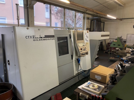 Токарный центр DMG CTX 210 V3  C ось, приводной инструмент.  2008.