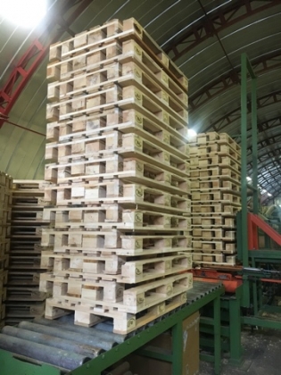 Автоматическая линия для производства деревянных поддонов 1200х800 Bohm&Kruse