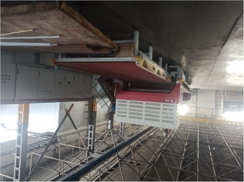 Печь для закалки стекла модель North Glass AG-12B5017R с секцией гнутья