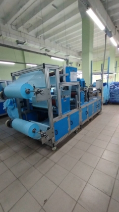 Оборудование для производства халатов из нетканых материалов