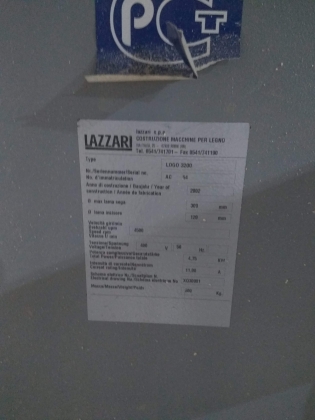 Форматно раскроечный станок lazzari logo 3200