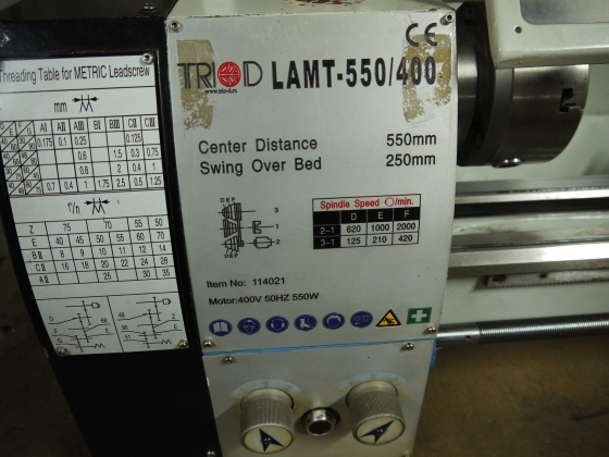 Токарный станок LAMT 550/440