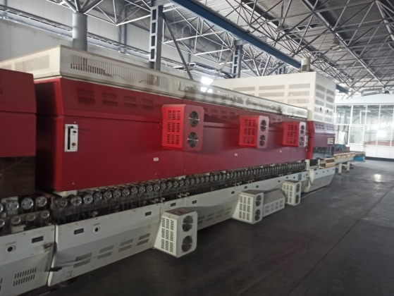 Печь для закалки стекла модель North Glass AG-12B5017R с секцией гнутья