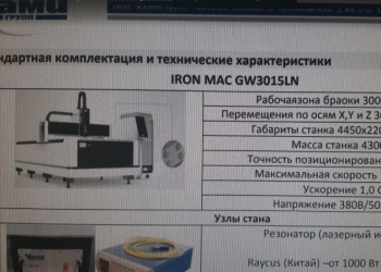 Iron mac gw3015ln