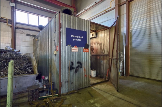 Покрасочная  камера (Инв. №0044)