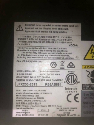 УФ-принтер Mimaki JFX200-2513