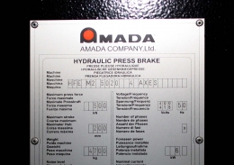 Пресс листогибочный гидравлический с ЧПУ AMADA HFE M2 50-20