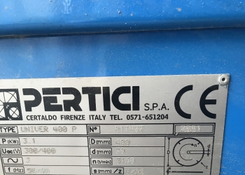 PERTICI UNIVER 400 P Пила двухголовая маятниковая