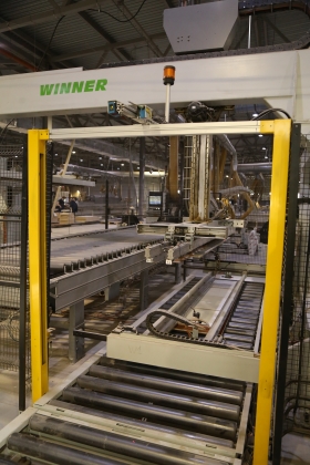 Поточная линия для производства корпусной мебели