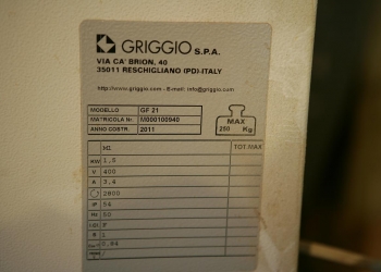 Сверлильно-присадочный станок Griggio GF21