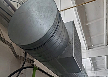 Приточная установка общеобменной вентиляции AIRNED-M20 L/K1/P1/N2.2/V1.0.P63.R-11x15/H1/B1 (напольная) с воздуховодами