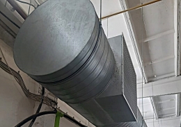 Приточная установка общеобменной вентиляции AIRNED-M20 L/K1/P1/N2.2/V1.0.P63.R-11x15/H1/B1 (напольная) с воздуховодами